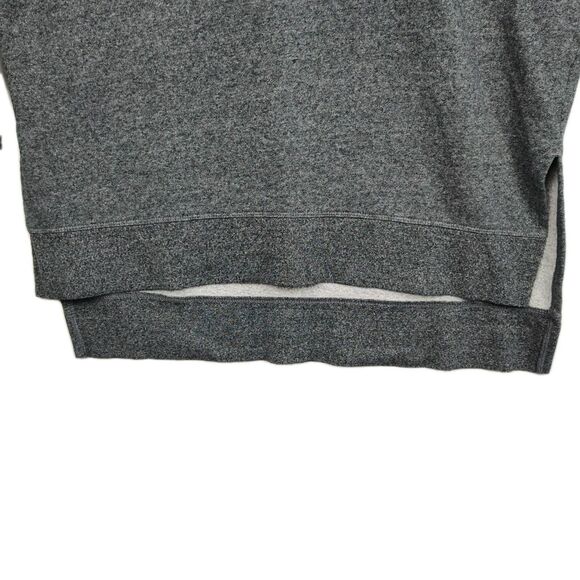Calvin Klein women's pullover cowl-neck sweatshirt, L, gray, embroidered logo - Picture 3 of 8